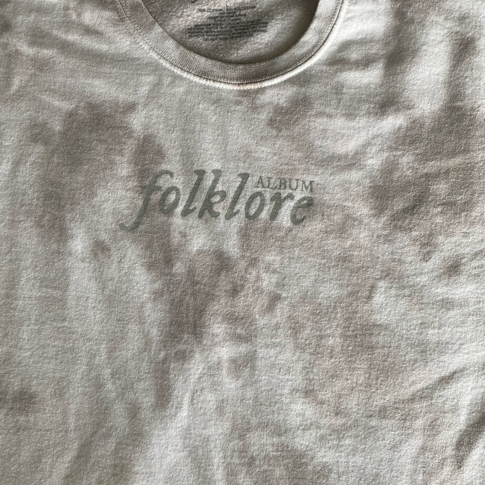 Taylor swift folklore merch sweater